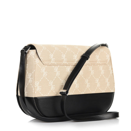 Blumarine Black Cotton Women Crossbody Bag