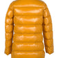 Refrigiwear Chic Long Ellis Down Jacket in Gleaming Yellow