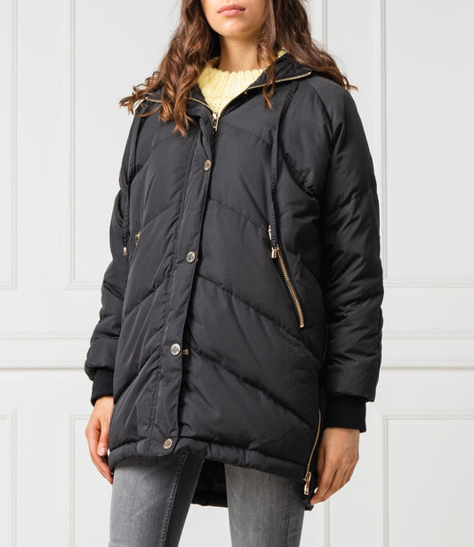 Silvian Heach Black Polyester Women Jacket