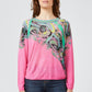 Custo Barcelona Fuchsia Viscose Women Sweater