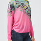 Custo Barcelona Fuchsia Viscose Women Sweater