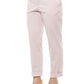 Peserico Pink Cotton Women Chino Pants