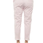 Peserico Pink Cotton Women Chino Pants