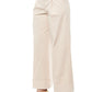 Peserico Beige Cotton Women Palazzo Pants