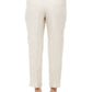 Peserico Beige Acetate Women Pants