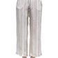 Peserico Beige Viscose Women Palazzo Pants