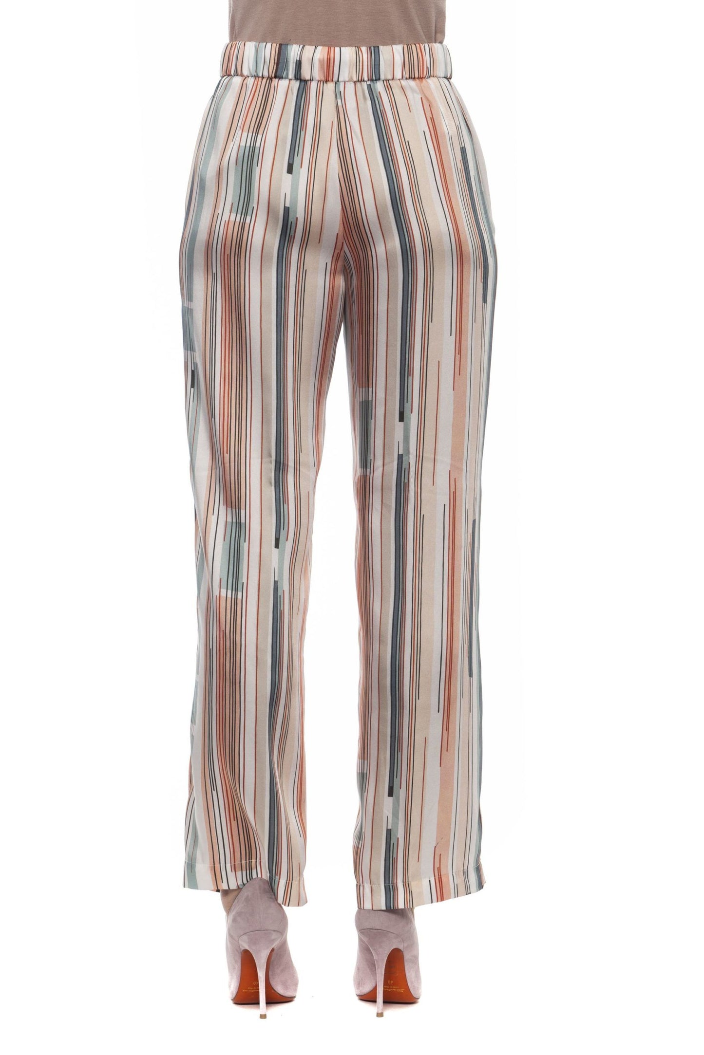 Peserico Multicolor Viscose Women Palazzo Pants