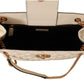 Versace Ethereal White Nappa Tote - Chic Elegance Personified