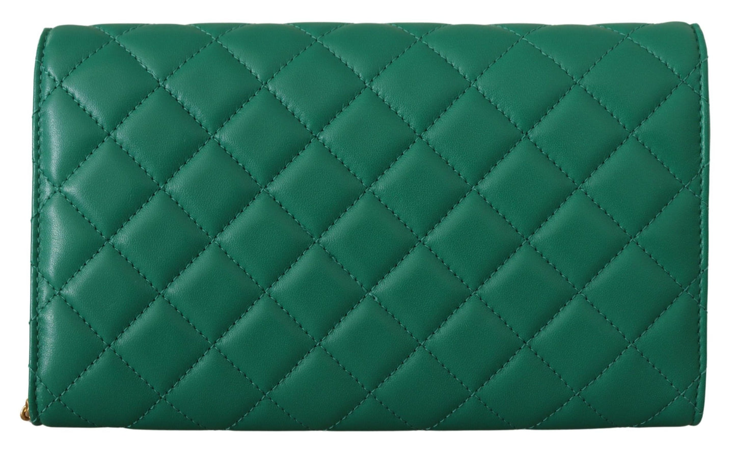 Versace Elegant Emerald Evening Shoulder Bag