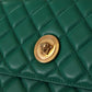 Versace Elegant Emerald Evening Shoulder Bag