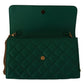 Versace Elegant Emerald Evening Shoulder Bag