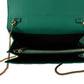 Versace Elegant Emerald Evening Shoulder Bag