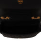 Versace Elegant Black Nappa Leather Shoulder Bag