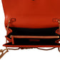 Versace Red Nappa Leather Evening Shoulder Bag