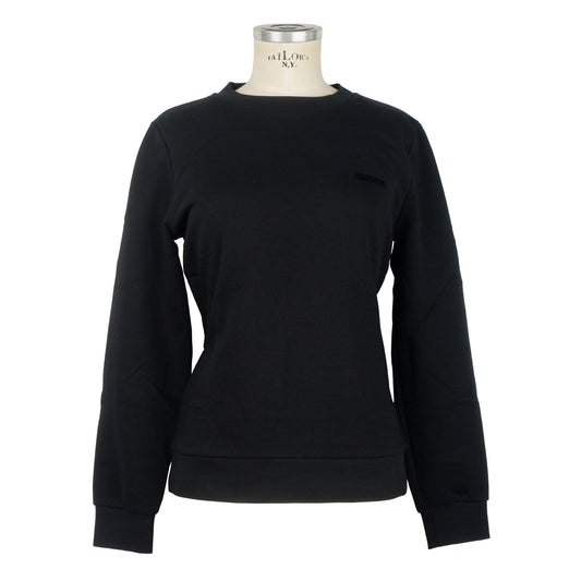 Patrizia Pepe Black Cotton Women Sweater