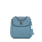 COACH Mini Cornflower Blue Pebble Leather Convertible Chain Backpack Bag