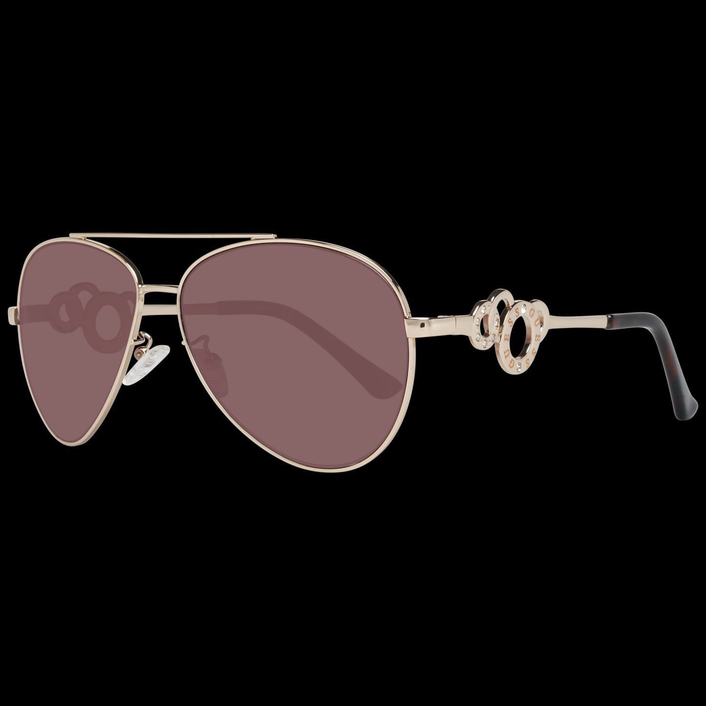 Guess Gold Women Sunglasses