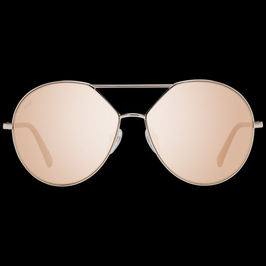 Web Rose Gold Women Sunglasses