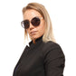 Web Black Women Sunglasses