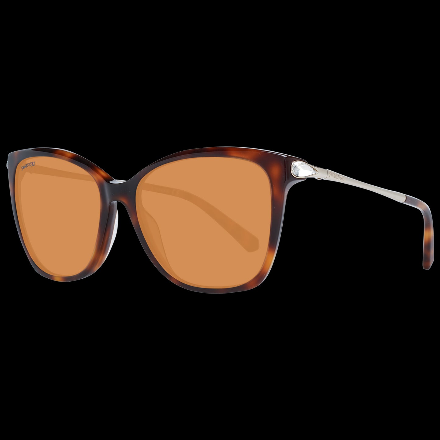 Swarovski Brown Women Sunglasses