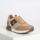 U.S. POLO ASSN. Beige Fabric Women Sneaker