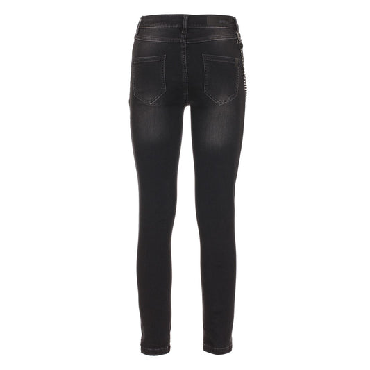 Imperfect Black Cotton Women Pant