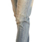 Acht Chic Light Blue Skinny Cotton Jeans