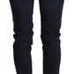 Acht Chic Low Waist Skinny Denim in Blue