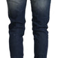 Acht Chic Blue Washed Skinny Denim Serenade