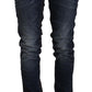 Acht Chic Slim Fit Blue Washed Denim