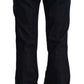 GF Ferre Elegant Slim Fit Black Mid Waist Jeans