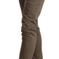 Just Cavalli Elegant Slim Fit Cotton Blend Pants