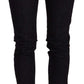 GF Ferre Chic Black Slim Fit Designer Jeans