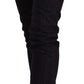 GF Ferre Chic Black Slim Fit Designer Jeans