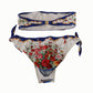 Dolce & Gabbana Elegant Floral Bandeau Bikini Set