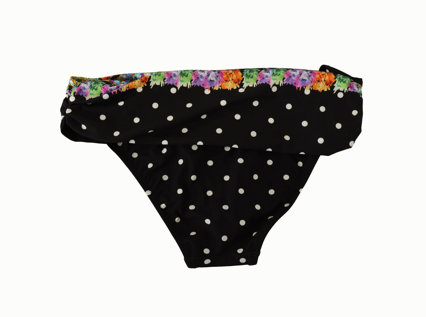 Dolce & Gabbana Chic Polka Dot Bikini Bottom - Poolside Glamour