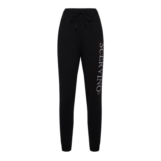 Scervino Street Black Cotton Women Pant