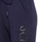 Scervino Street Elegant Stretch Cotton Trousers in Chic Blue