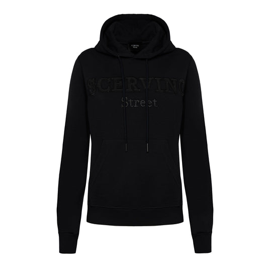 Scervino Street Black Cotton Women Sweater