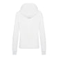 Scervino Street Elegant White Hooded Sweatshirt - Embossed Logo