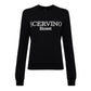 Scervino Street Black Cotton Women Sweater