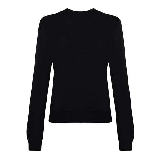 Scervino Street Black Cotton Women Sweater