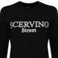 Scervino Street Black Cotton Women Sweater