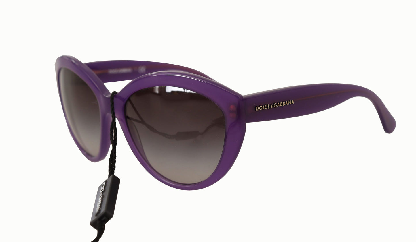 Dolce & Gabbana Chic Purple Cat-Eye Women's Sunglasses