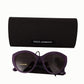 Dolce & Gabbana Chic Purple Cat-Eye Women's Sunglasses