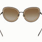 Dolce & Gabbana Elegant Lace Pattern Metal Sunglasses