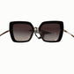 Dolce & Gabbana Chic Gradient Acetate Women's Sunglasses