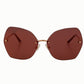 Dolce & Gabbana Elegant Gold-Toned UV Protection Sunglasses