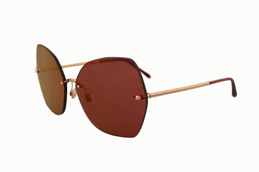 Dolce & Gabbana Elegant Gold-Toned UV Protection Sunglasses