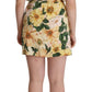 Dolce & Gabbana Elegant Silk Floral Mini Wrap Dress